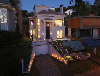 Casa para Venda, em Gramado, bairro Carazal, 4 dormit�rios, 5 banheiros, 4 su�tes, 1 vaga